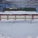 Snowy winter at Carter Mountain