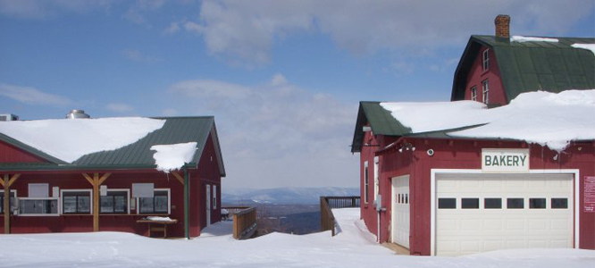 Snowy winter at Carter Mountain