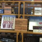 new merchandise at Carter Mountain, wine