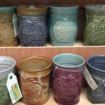 Carter Mountain, pottery, stoneware mugs