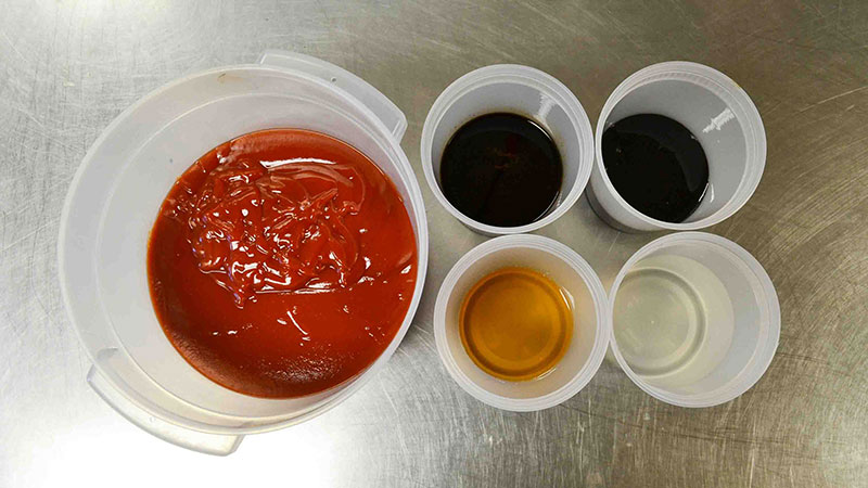 Ingredients for Carter Mountain Orchard Mountain Grill barbeque sauce