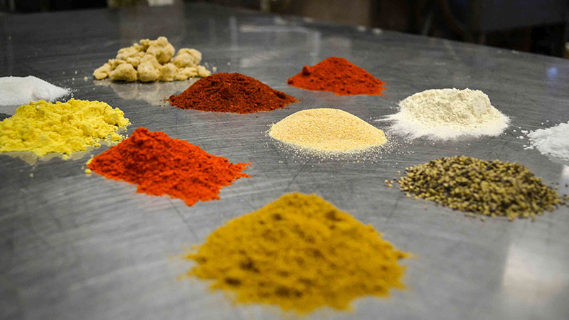 Ingredients for Carter Mountain Orchard Mountain Grill barbeque spice rub