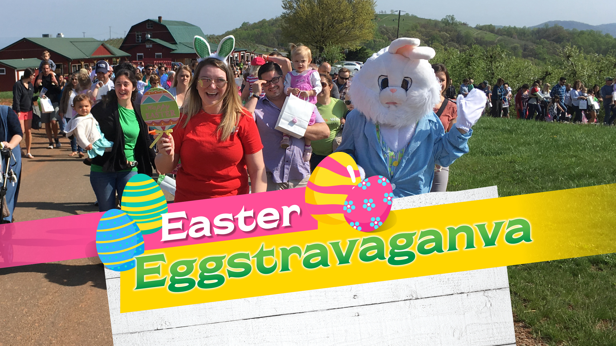 Easter Eggstravaganza event at Carter Mountain Orchard