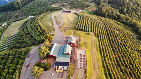 Aerial View of Carter Mountain Country Store