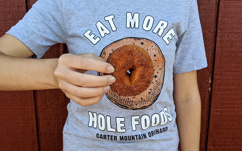 Eat more hole foods (donuts)